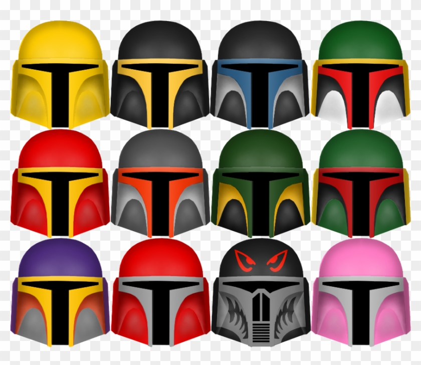 Mandalorian Guild/mando Ver'verd Tsad Helmets By Beviink - Boba Fett #439841