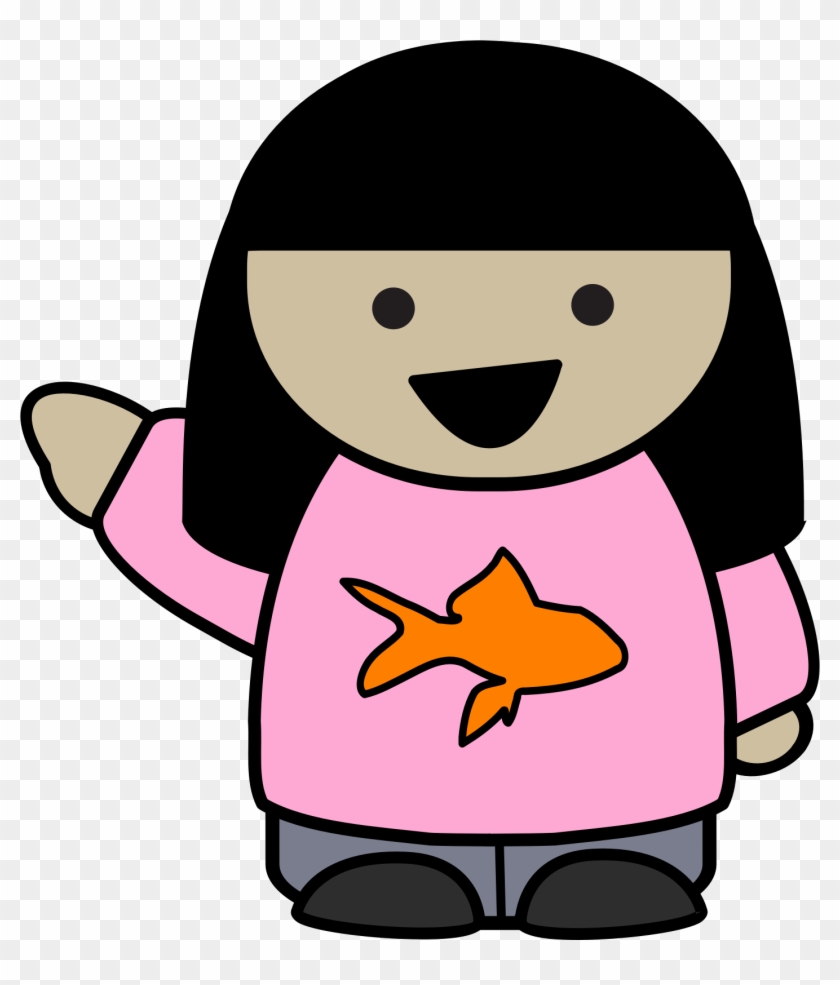 Big Image - Girl Fishing Clipart Png #439849