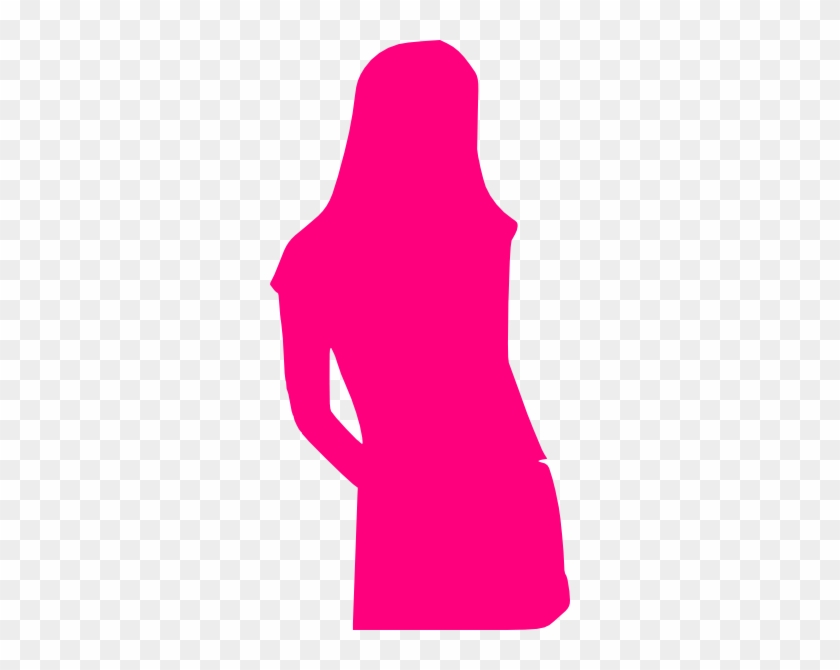 Pink Girl Cliparts - Pink Girl Clipart #439866