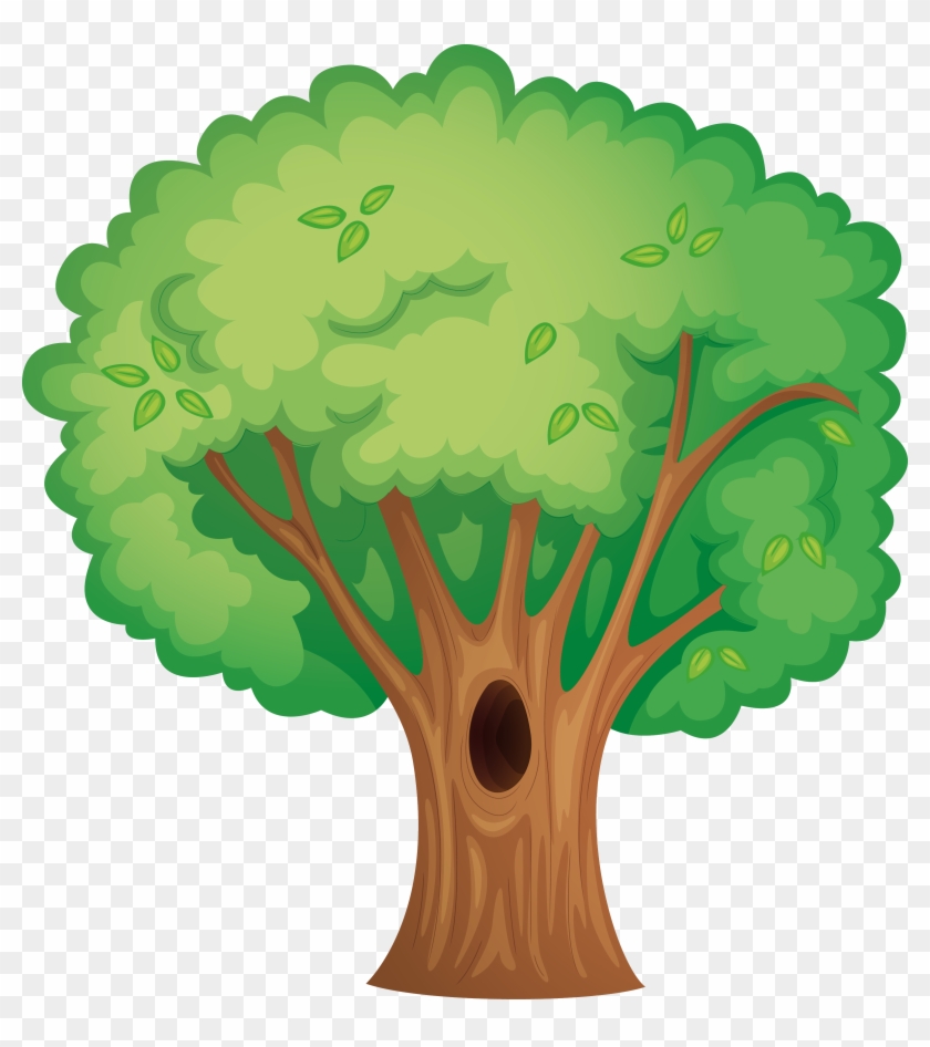 Asociar Con El Concepto General Que Se Tiene De Un - Tree With Hole Clipart #439874