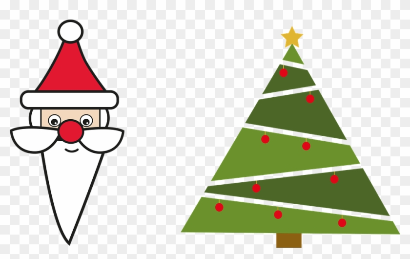 Christmas Eve Clipart 21, Buy Clip Art - Triangle Christmas Tree Clipart #439888