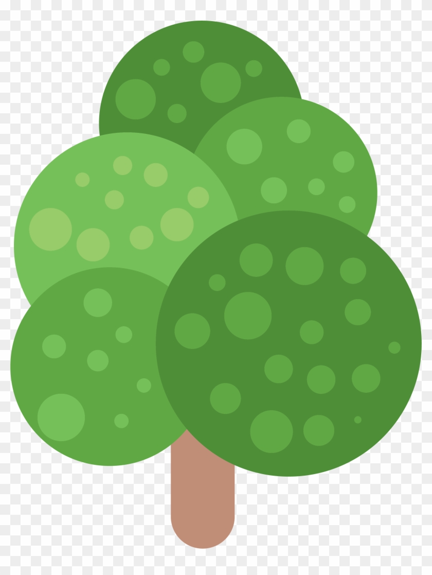 Árbol Verde Círculo - Illustration #439898