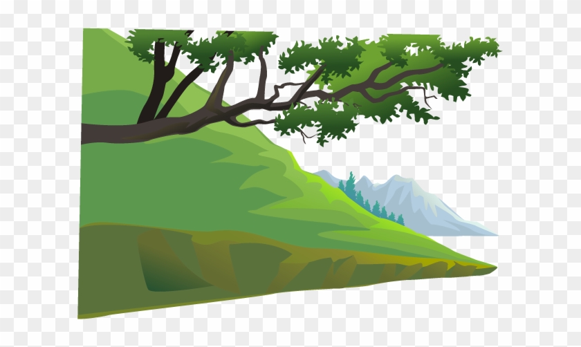 ธรรมชาติ - River Landscape Vector #439907