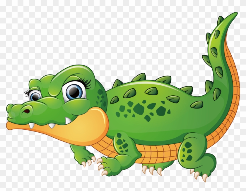 Crocodiles Alligator Illustration - Crocodile Cartoon Png #439924