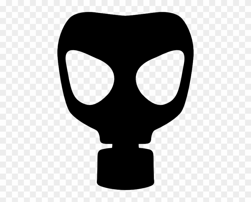 Mask Clipart Plain - Gas Mask Clip Art #439940