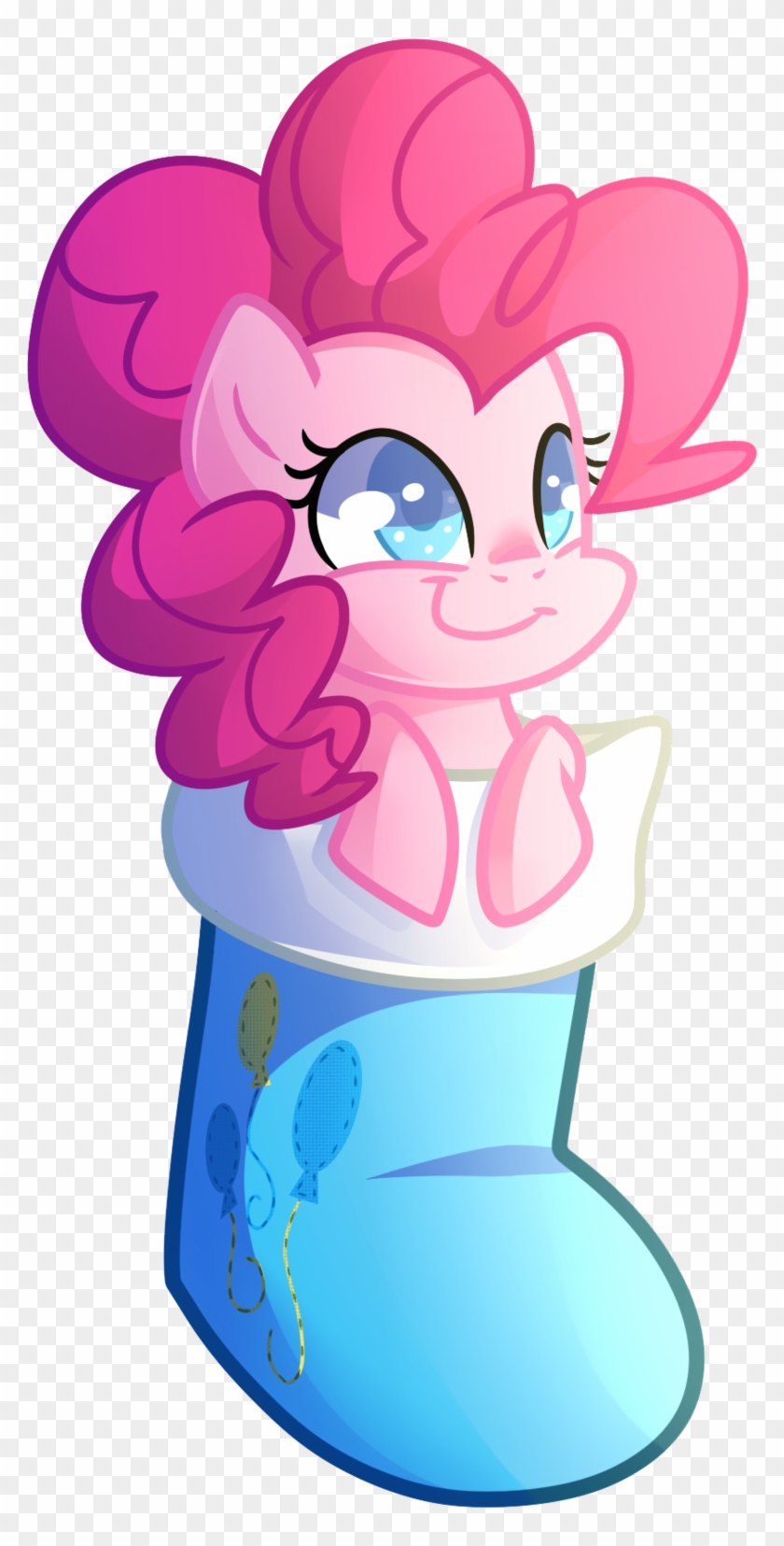 Pinkie Pie Stocking By Drawntildawn Pinkie Pie Stocking - Pinkie Pie Stocking #440052