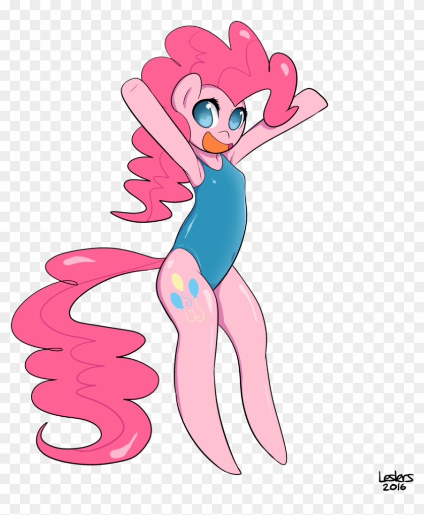 Leslers, Clothes, One Piece Swimsuit, Pinkie Pie, Safe, - Cartoon #440071