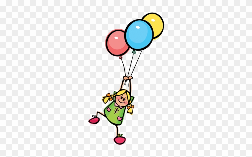 Kids With Balloons Png #440104