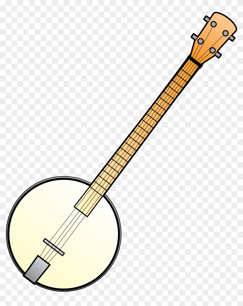 Banjo New Orleans Vector Clip Art - Clip Art #440160