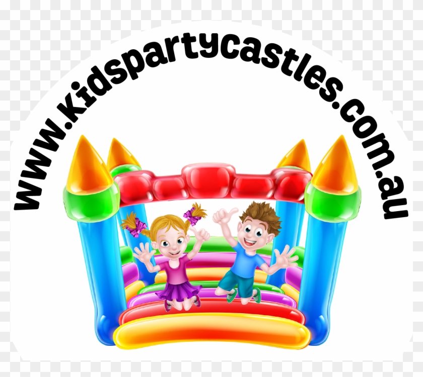 Kids Party Castles - Cartoon Bouncy Castle #440214