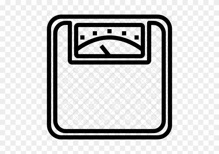Weight Scale Icon - Body Scale Clip Art #440238