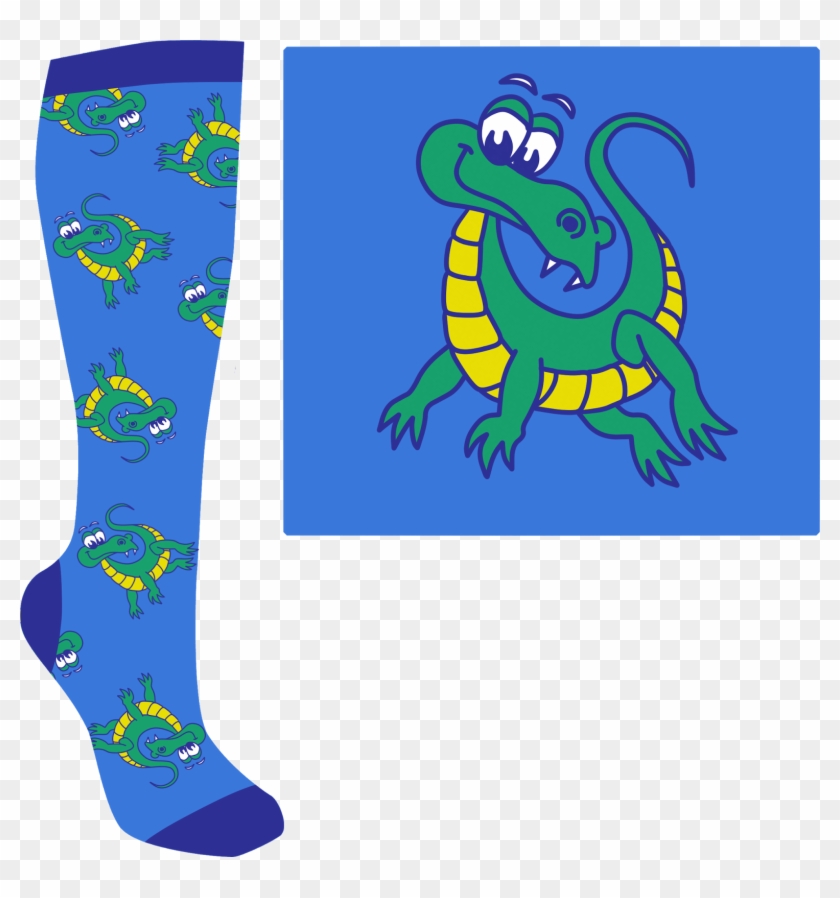 Second Entry, Crocodile Socks - Cartoon #440444