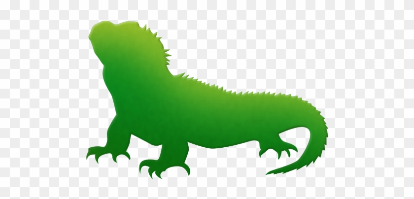 Gecko Amphibian Crocodiles Terrestrial Animal Clip - Green Iguana #440454