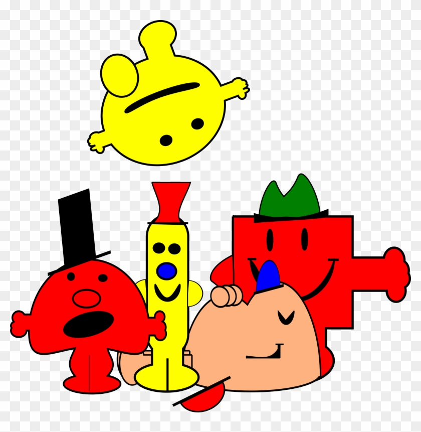 Mr Men Free Vector - Mr Men Clipart #440595