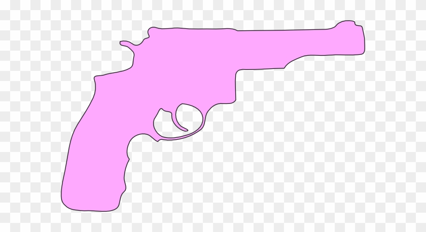 Pink Pistol Clip Art - Pink Gun No Background #440666