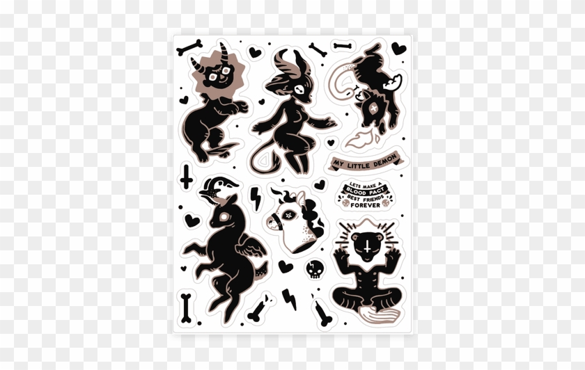 My Little Demon - Demons Stickers #440697