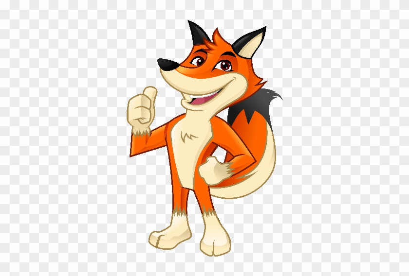 Cute Cartoon Fox Clip Art Images On A Transparent Background - Fox Mascot #440869