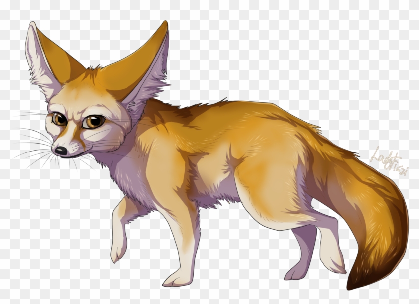 Fennec Fox Png Transparent Image - Fennec Fox Clipart #440873