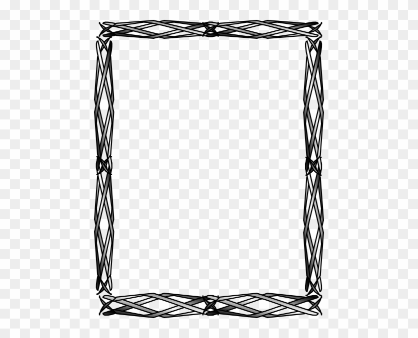 Thinner Celtic Border Clip Art At Clker Com Vector - Celtic Border Art Png #440956