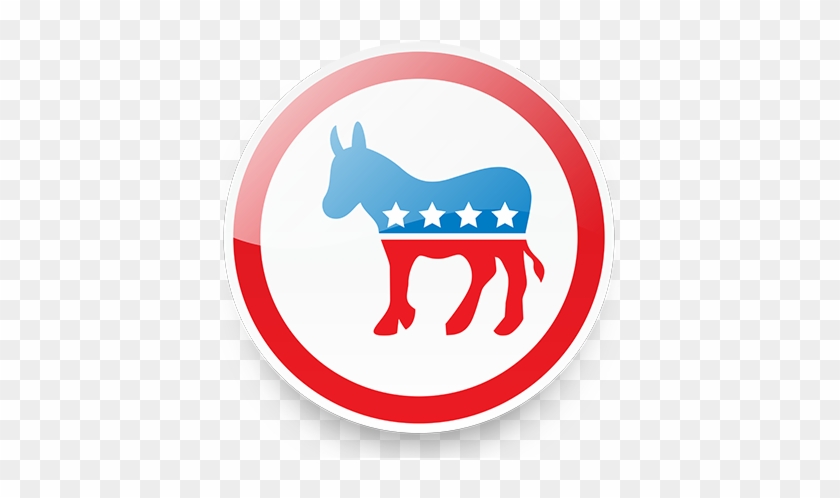 Pro Hillary Donkey - Democrat Vs Republican Png #440957