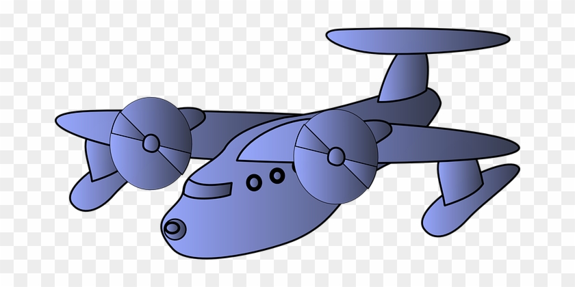 Plane - Animated Grey Plane With Clear Background #441030