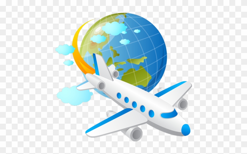 Airplane Globe Flight Aircraft - Airplane Globe Flight Aircraft #441046