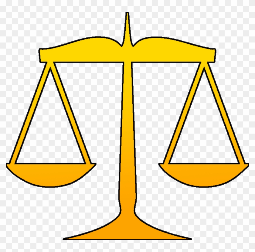Free Vector Scales Of Justice 099380 Scales Of Justice - Clipart Scales #441110