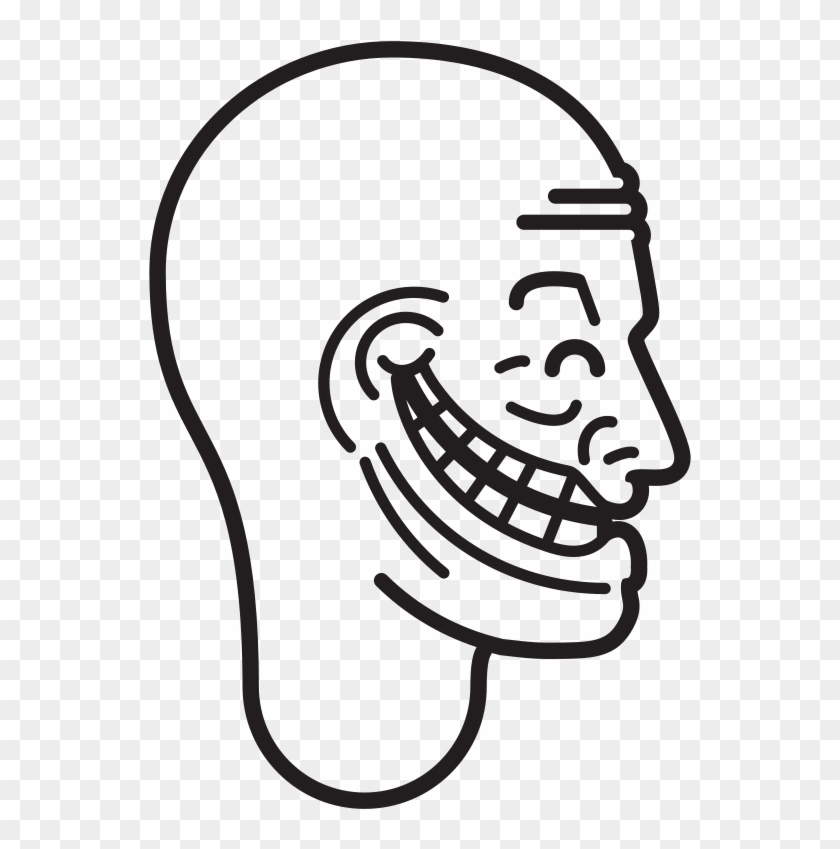 Free Kithkin Trollface - Troll Face From The Side #441115