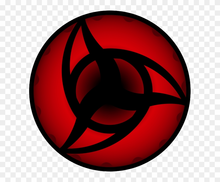New Triple Swirl Mangekyou Sharingan By Jinseiasakura - Emblem #441164