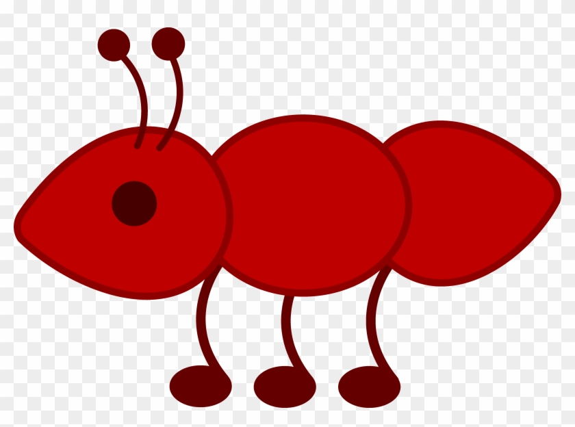 Little Red Ant Free Clip Art - Red Ant Clipart #441184