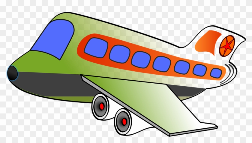 Airplane, Funny, Passenger, Plane, Jet - Gambar Pesawat Terbang Animasi #441195