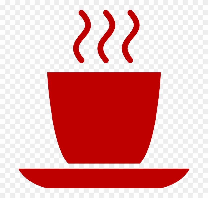 Red Coffee Cup Logo #441318