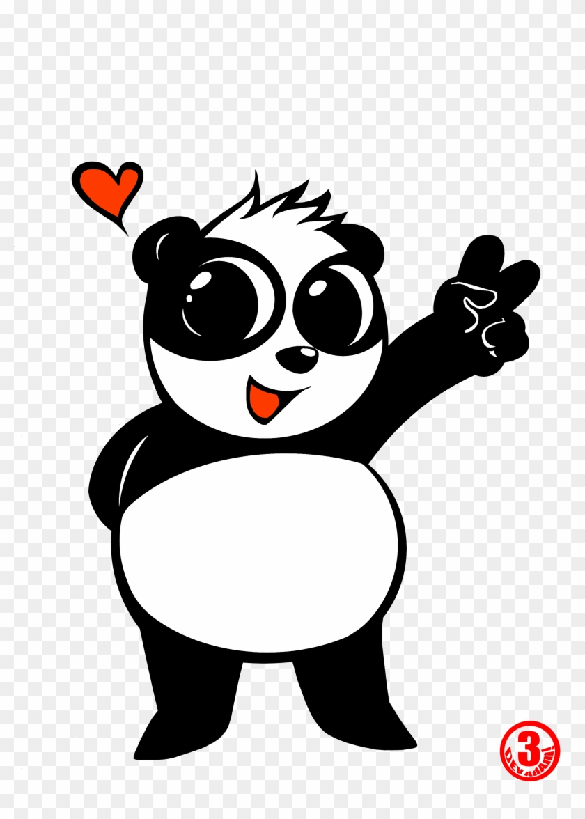 Giant Panda Red Panda Bear Drawing Cuteness - Giant Panda Red Panda Bear Drawing Cuteness #441531