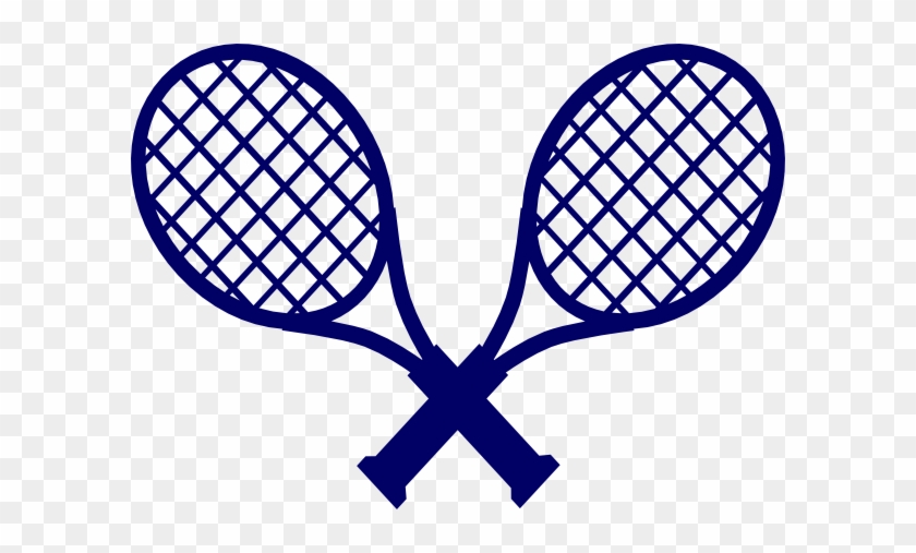 Pink Tennis Racket Clipart - Blue Tennis Racket Clip Art #441512
