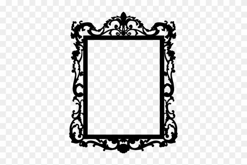 Wall Colour - Black Vintage Frame Vector #441514