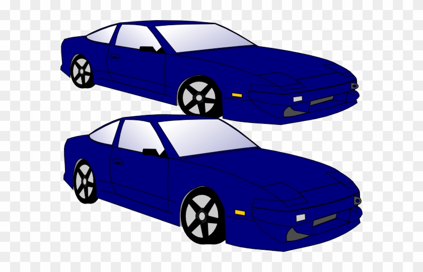 Blue Car Clipart Three - Car Clip Art #441513