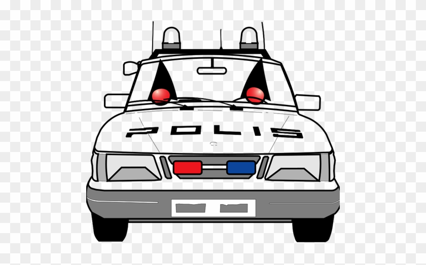 Police Vehicle - Colouring Pages Of Police Cars #441525