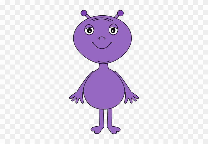 Alien Clipart Purple Alien - Purple Alien Clipart #441554