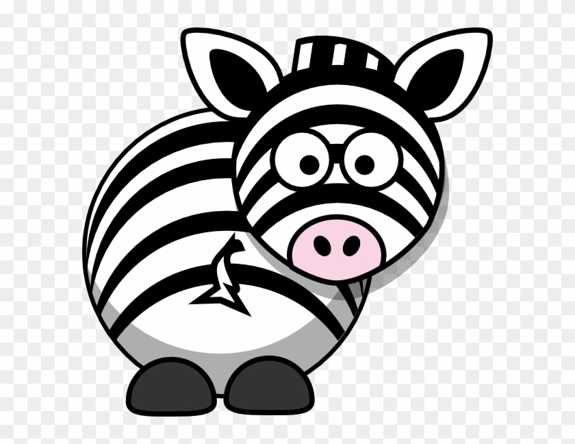 Zebra Clip Art - Cartoon Zebra #441674