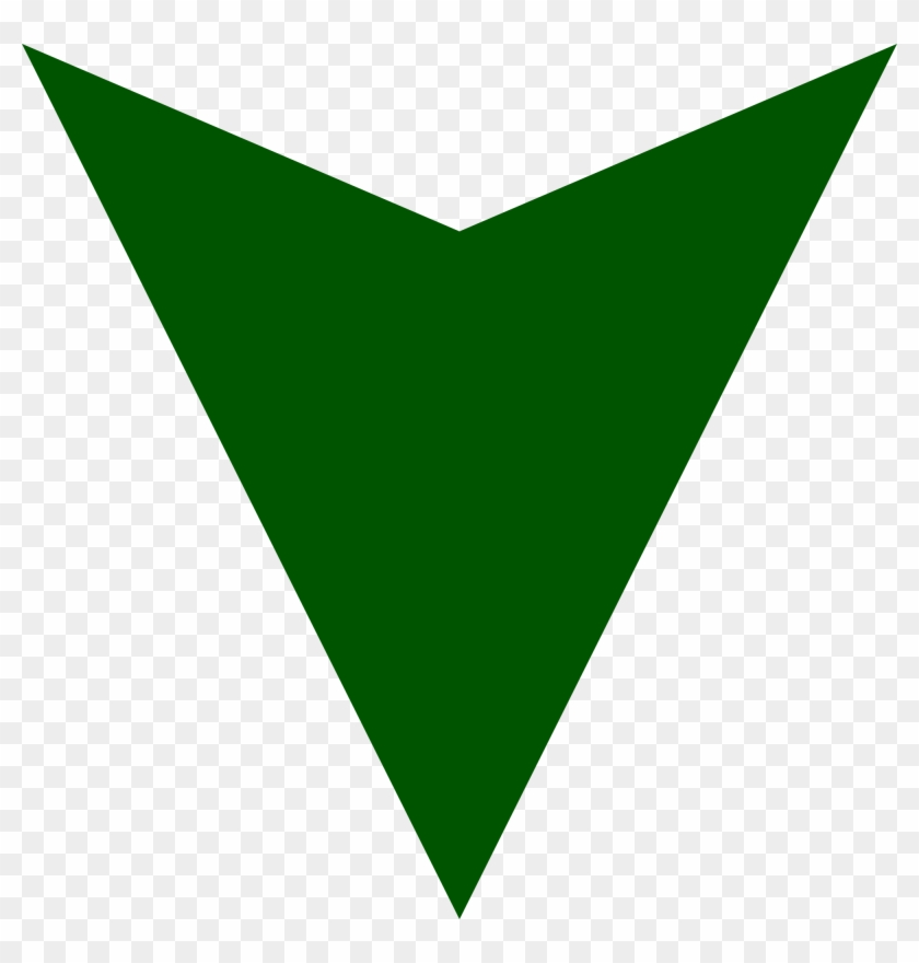 Open - Green Arrow Down Icon #441752