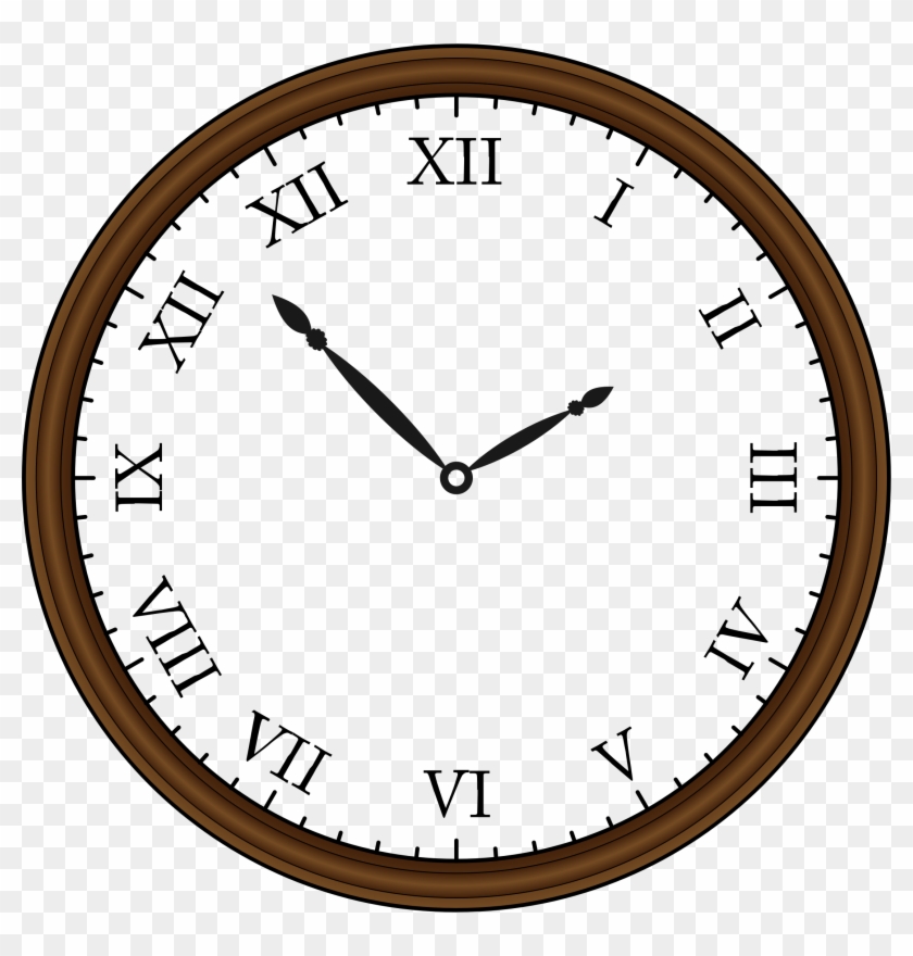 Retro Clock - Old Fashioned Clock Png #441782