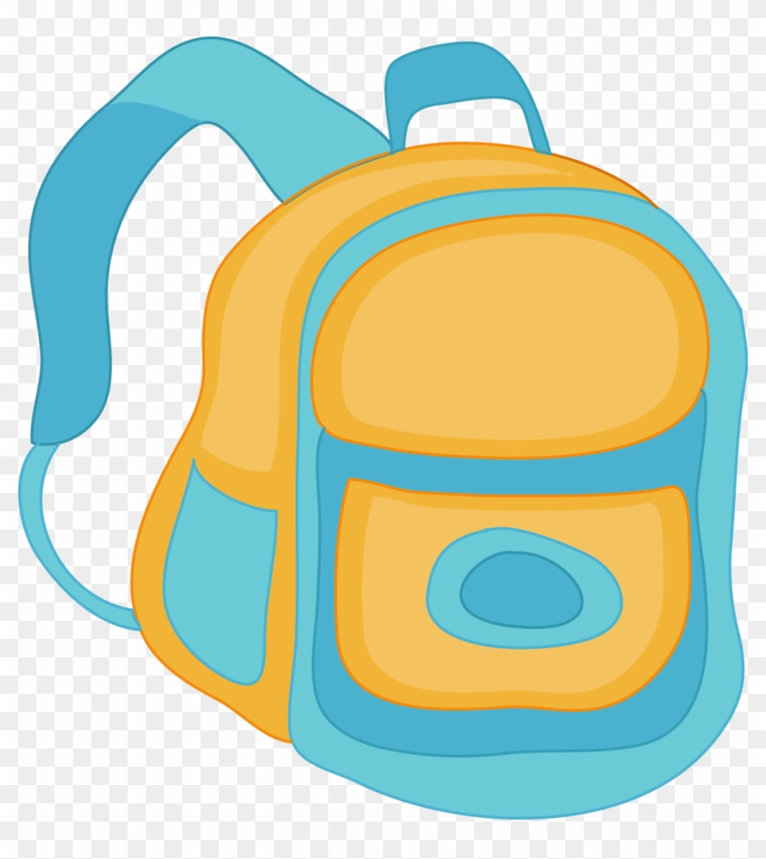 First Day Of Speech Ideas Blue And Yellow Backpack - Yellow #441781