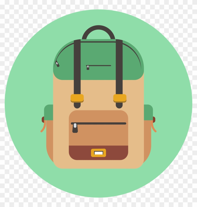 Open - Backpack Icon Png #441799