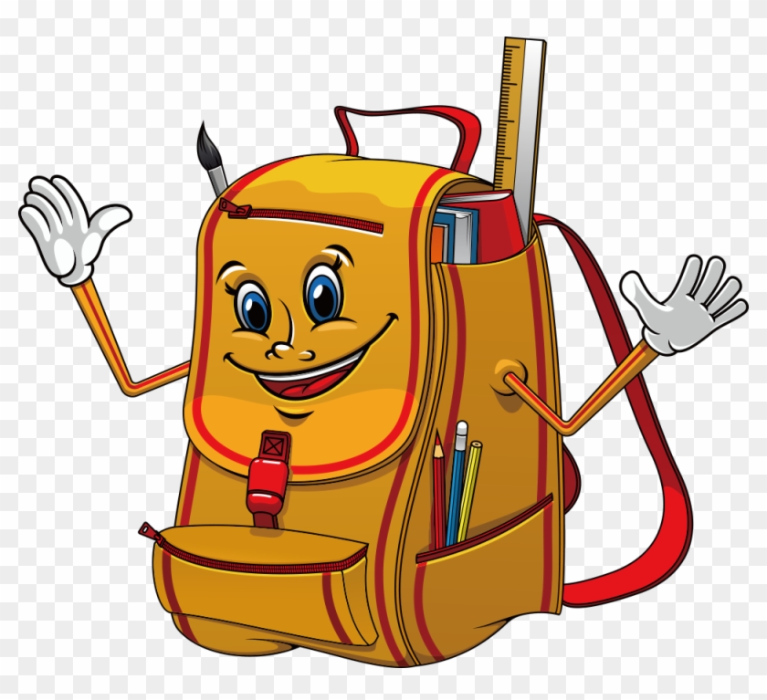 Backpack School Ruler Education - Vector Graphics #441843