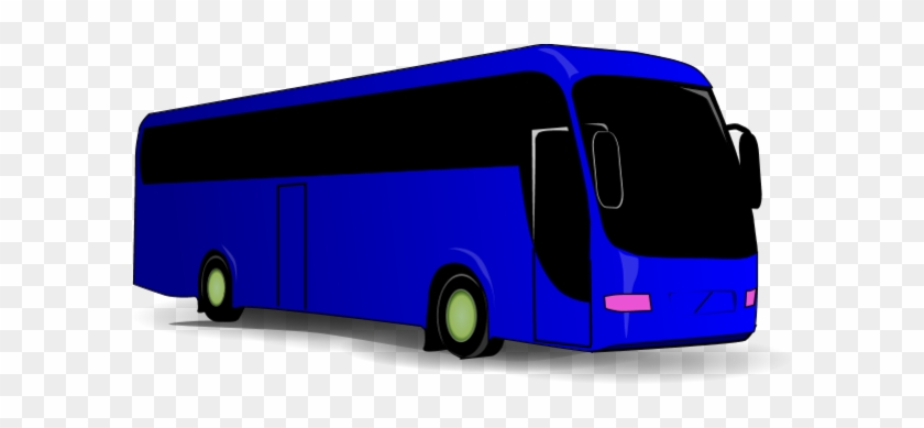 Blue Bus Cartoon Vector Clipart Free Clip Art Images - Tour Bus Clip Art #441911