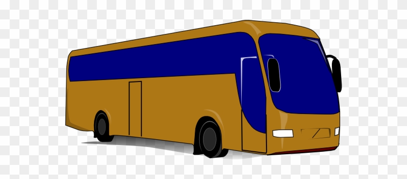 Tour Bus Fleet Clip Art At Clker - Camiones Transporte De Personal #441916