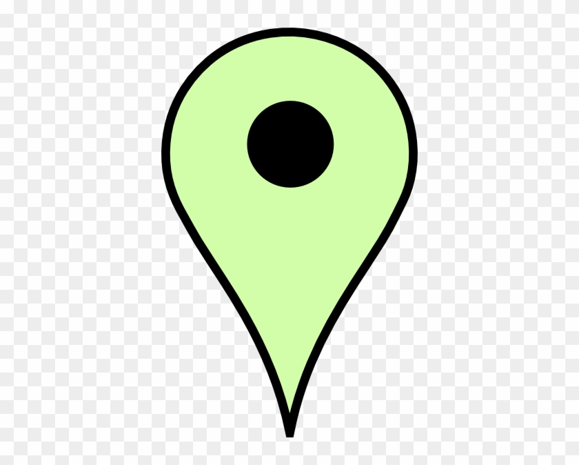 Green Map Pin Drop #441949
