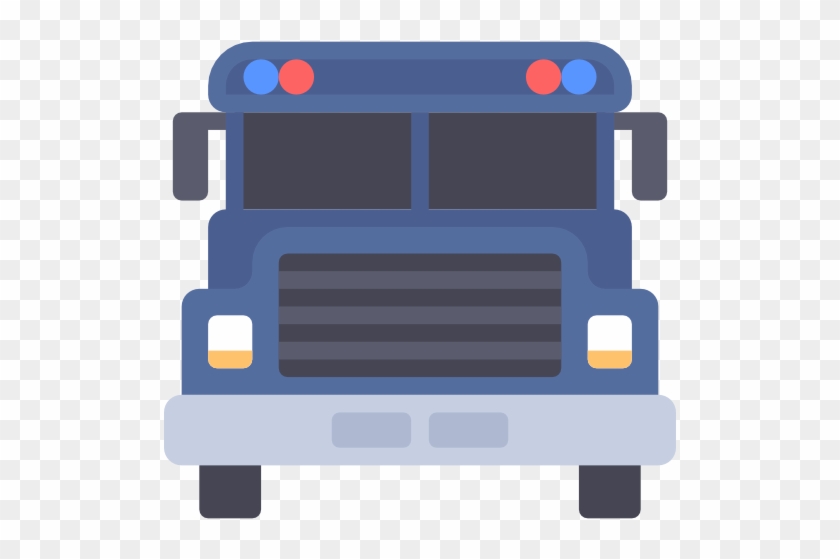 Prison Bus Free Icon - Prison Bus Transparent #441991