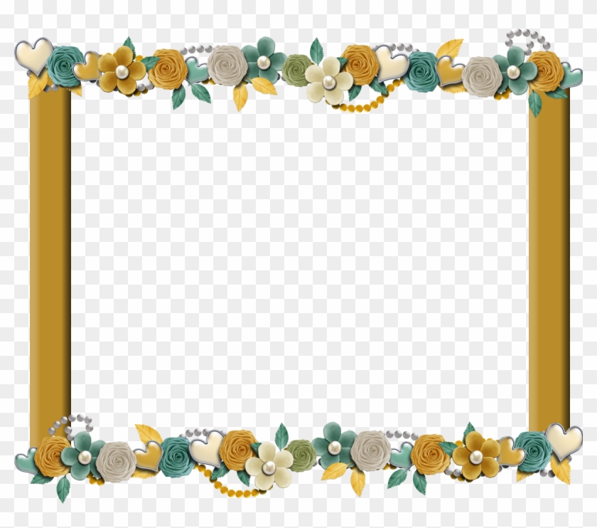 Sunny Clipart Frame - Scrapbook Frame Free Download #441995