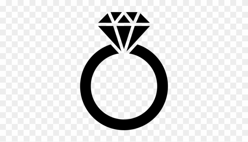 Ring Reveal - Diamond Ring Icon Png #442005